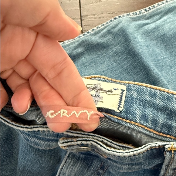 NWT Free People We The Free Blue Flared Jeans Size 24 - Picture 12 of 12